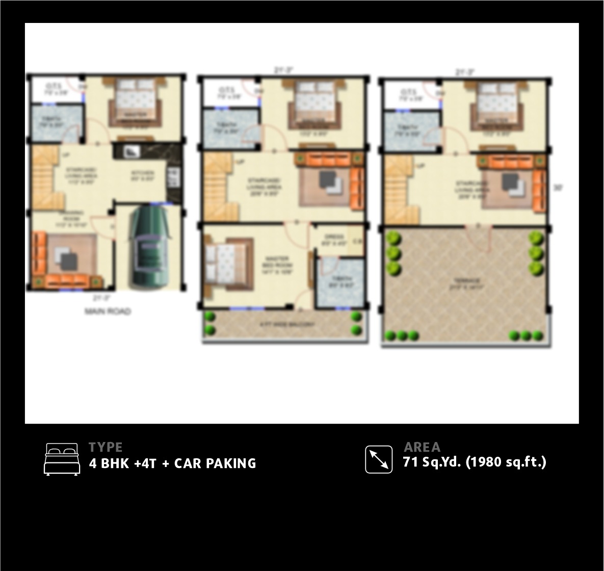 3BHK